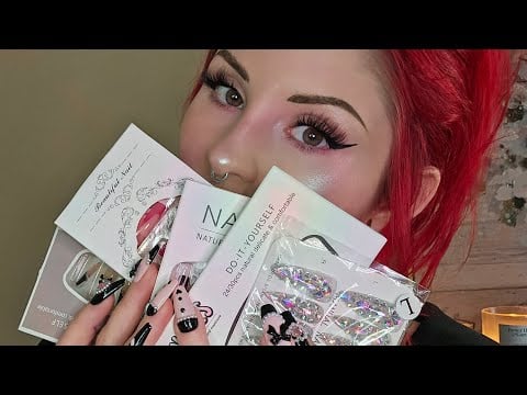 ASMR Press On Nail Haul ♡ Tingly ♡