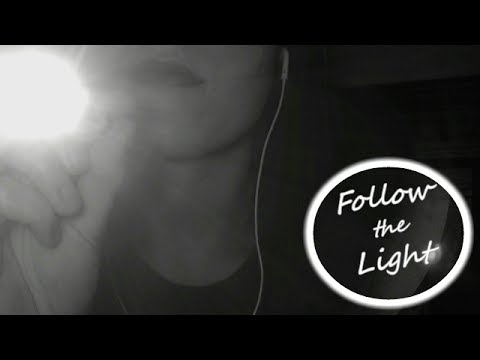 ASMR // Follow The Light + tapping & page turning (no talking)