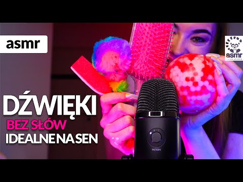 DŹWIĘKI IDEALNE NA SEN - ASMR BEZ SŁÓW 4K