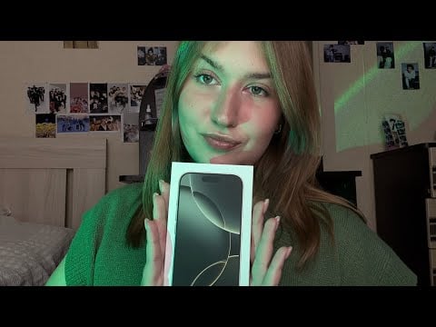 asmr распаковка 16 про айфона|asmr unpacking 16 pro iPhone 