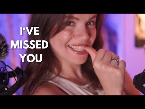 ASMR Flirty Girl is Crazy About You and Rambles in your Ears 🤷