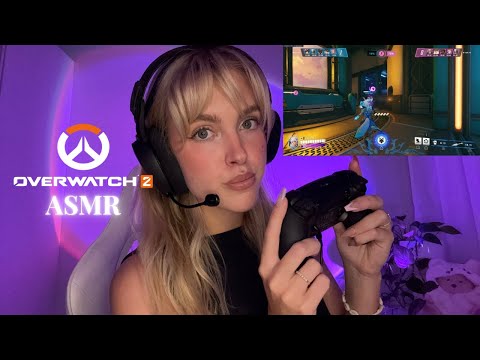 overwatch 2 ASMR 🎮 | playing stadium quick play *the moira was SWEATING*