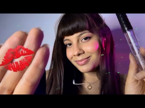 ASMR Sons de Boca Molhados, Gloss e Beijos para DERRETER SEU CÉREBRO | Intense Wet Sounds