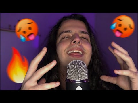 ASMR Sensibilidade *ABSURDA* com MICROFONE NOVO