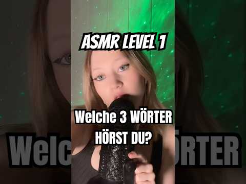 Level 1 : Welche drei Wörter sage ich?! #pov #fabricscratching #roleplay #germany