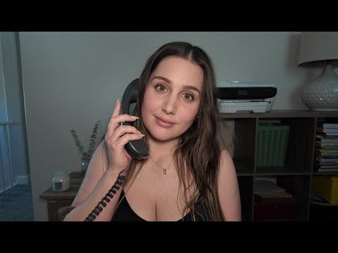 asmr secretary roleplay at a dental office