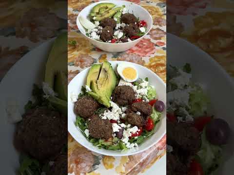 Meatball bowls for lunchhh ✨ #asmr #food