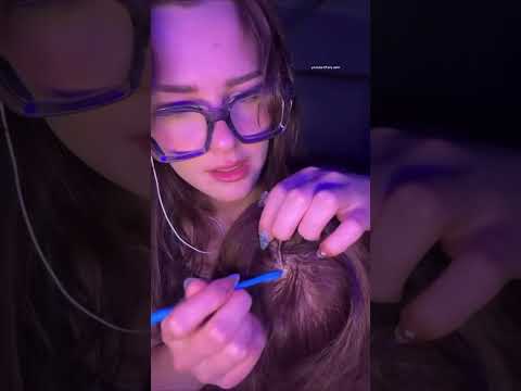 checking your scalp [ASMR]