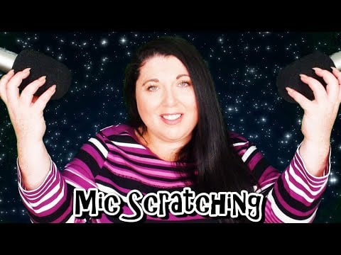 ASMR Tingly Mic Scratching to Help you Sleep😴 (NO TALKING) Deep Ear Attention (Long Nails)