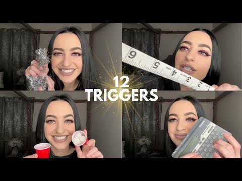 [ASMR] Trigger Assortment | 12 Unique Sounds