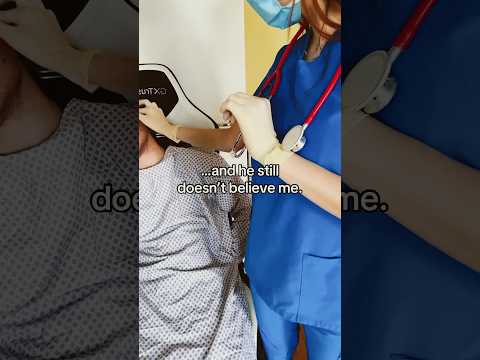 How rude, patient.  #nurse #medicalexam #latexgloves #surgicalgloves #scrub