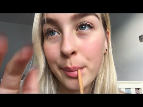 ASMR Glossy Spoolie Nibbles 👄