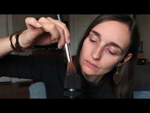 Microphone Brushing ~ ASMR Nostalgia / Humming / Whispers & Soft Speaking