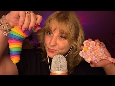 ASMR Cozy Relaxing Trigger Assortment with Mouth Sounds and Hand Movements + Rambling 🥰✨🩷
