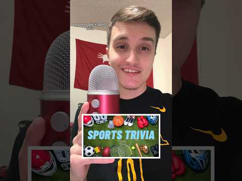 QUICK Sports Trivia ⚽️🏈🏀 ( ASMR ) #shorts #sports #asmr