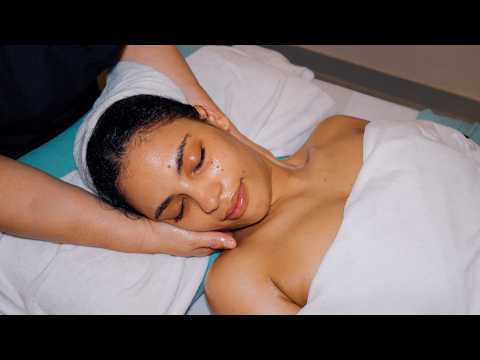 ASMR: 24K Gold Facial + Vacuum Therapy + Neck Shoulder Massage in Vietnam | No Talking