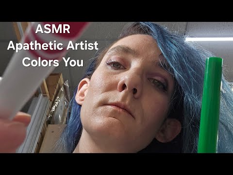 ASMR Apathetic Artist Colors You