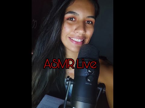 ASMR AO VIVO TE RELAXANDO