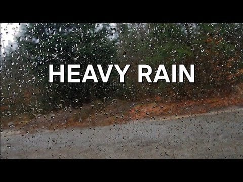 24/ 7 Rain Sounds Sleep instandly /Cozy Window Rain ambience