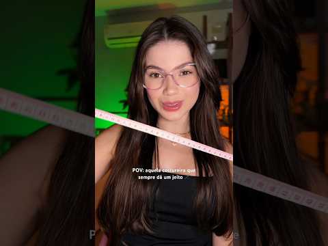 POV: aquela costureira que sempre dá um jeito🪡 #asmr #costureira #vestido #asmrsounds #POV