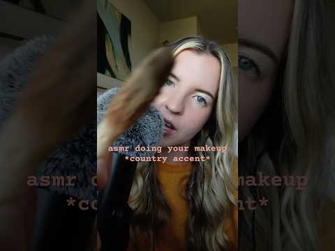 hey sug 💋 can i do your makeup?? #asmr #makeup #country