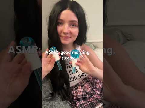 good morning, sleepy 🤍#asmr #girlfriendasmr #morningasmr #cozy #softspoken
