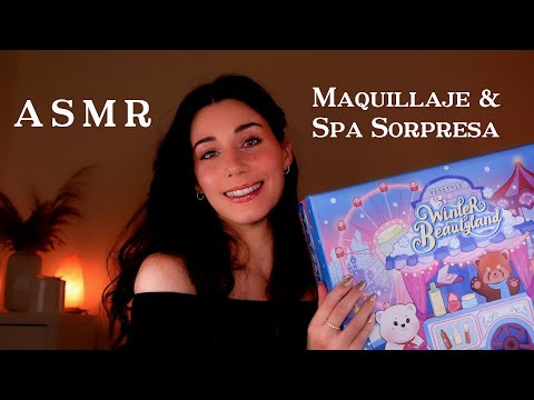 ASMR SPA & MAQUILLAJE Sorpresa 🎀🧸💤 Skincare & Masaje Facial 🧼💌 Atención Personal