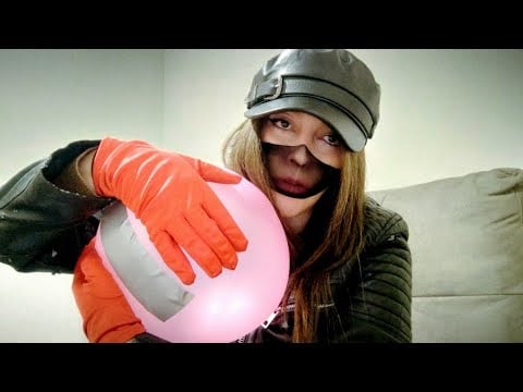 Intense ASMR Role Play: Don't Resist! (Balloon, Leather, & Kidnapping ductape and chloroform)