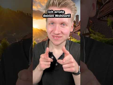 Ich errate deinen Wohnort! #asmr