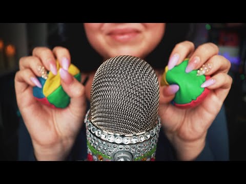 ASMR👂🏻Close up sleepy triggers for you 💜 (English)
