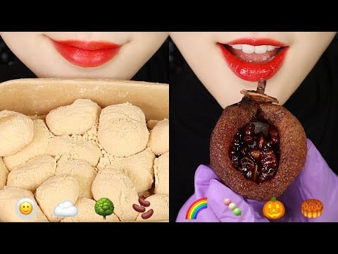 KOREAN TRADITIONAL DESSERT TTEOK, YAGGWA, GOTGAM ASMR INJEOLMI MUKBANG ASMR 🇰🇷