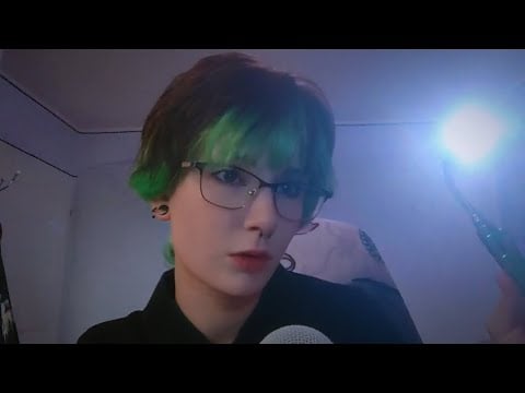 ASMR cranial nerve exam 🩺