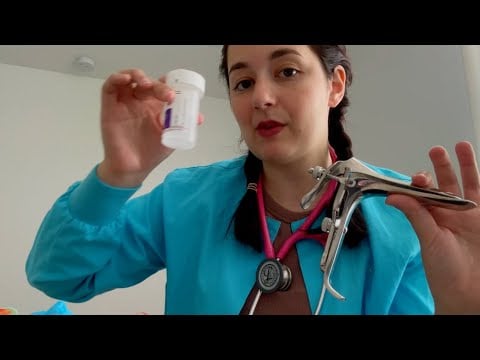 ASMR| Seeing The Gynecologist-First Time Annual and Pap Smear With Explanation! (Medical Roleplay)