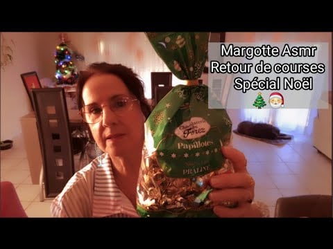 Asmr français, " Retour de courses Spécial Noël " 🎄🎅🎉🎊