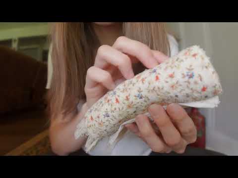 lofi ASMR Towel Sounds, Fabric Scratching (No Talking)