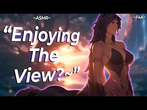 Centaur Warrior Catches You Watching Her Bathe... And She Likes It~ 🐎| Tension | ASMR Roleplay | F4A