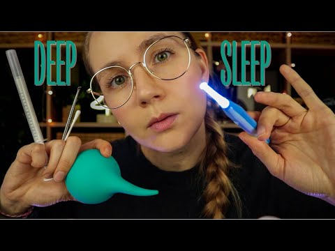 ASMR Whispered Ear Cleaning, Tapping, Personal Attention for Deep Sleep 💤