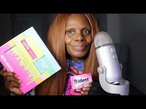 ULTA BEAUTY NEON NIGHTS MAKEUP SET TRY ON ASMR TRIDENT