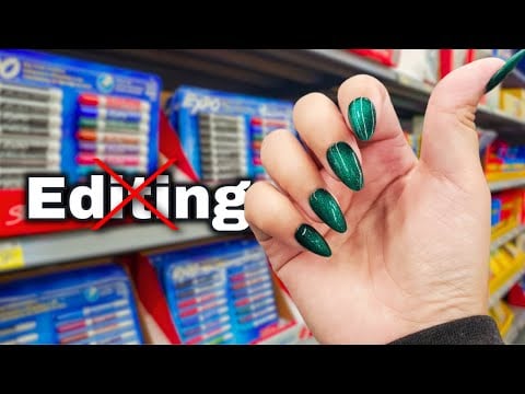 Public ASMR...But It's Back to School Supplies Tapping 🚸 (No Editing)