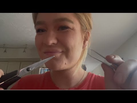 LOFI ASMR: Cutting, plucking, & pulling your stress away 😌☮️