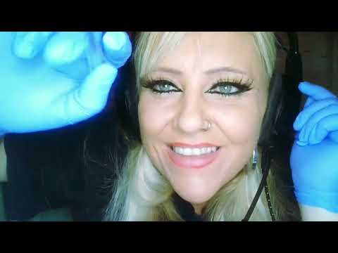 ASMR DOING YOUR EYEBROWS