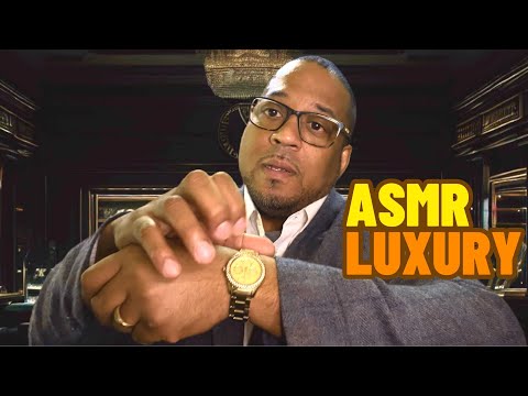 Luxury Watch Salesman Male ASMR Selling Wakanda Black Panther SHURI  ROLEX Mont Blanc Personal Att