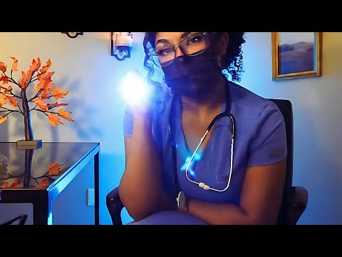 ASMR House Call Nurse Visit, Minimal Talking