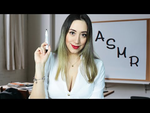 ASMR Maestra 👩‍🏫 ASMR Profesora | ASMR  Roleplay ESPAÑOL ✨Argely asmr