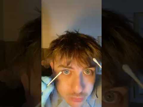 Fast Inaudible Examen et Nettoyage des Oreilles #shorts #asmr #cleaning  #relax