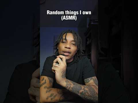 ASMR But with Random Items #asmr #asmrtapping #asmrvideo #sleep #fypシ #asmrsounds