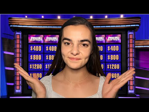 ASMR Let's Play Jeopardy! | 101 General Knowledge Trivia Questions