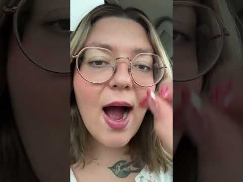 ASMR- Just Blink Please 💋 #asmr #tingles #asmrcommunity #mouthsounds #whispers