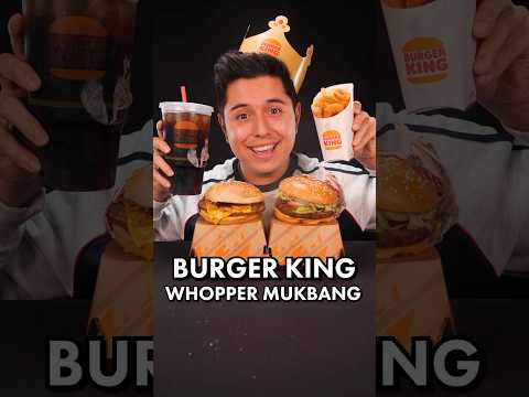 NEW Burger King Whopper, Is it Good? | ASMR Mukbang