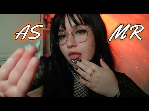 ASMR spit painting you ₊୨ᰔ୧₊ Visuals, Personal Attention, Mouth Sounds with Tascam✨